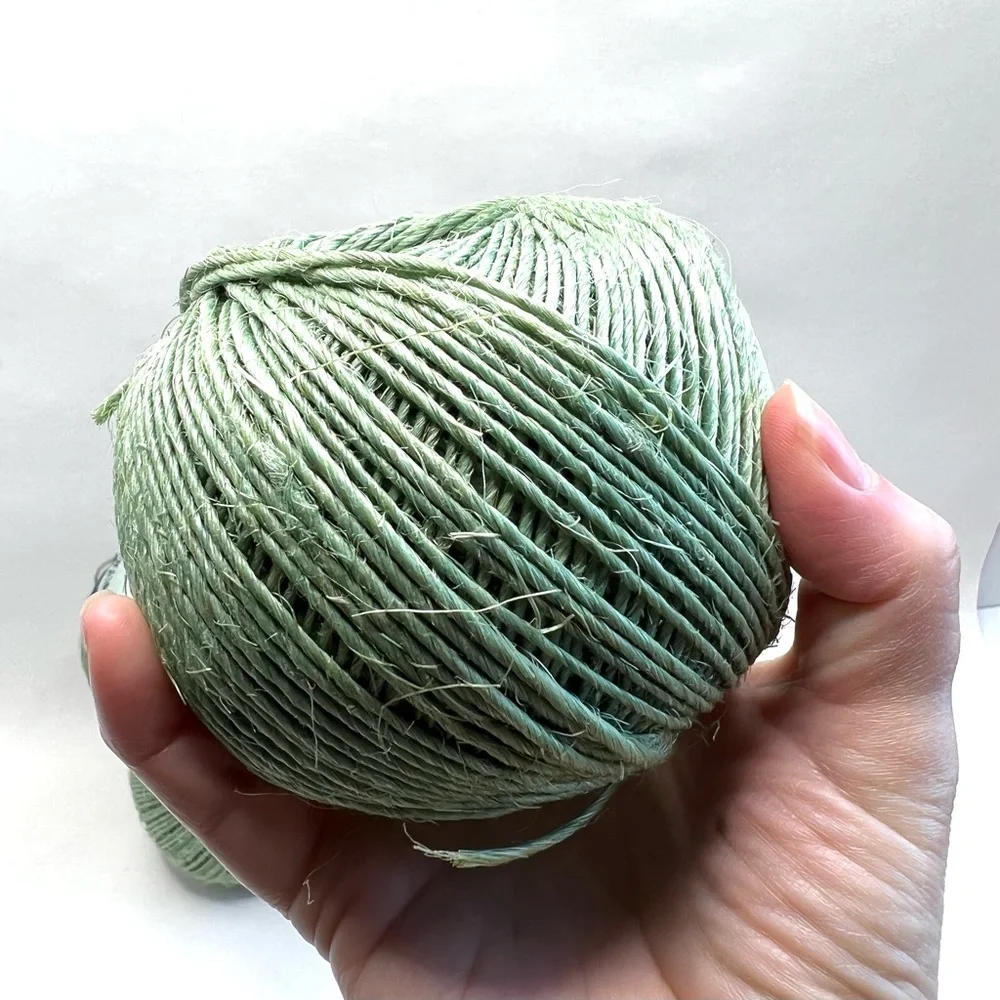 Vintage Jute and Sisal Twine for Gift Wrapping and Garden